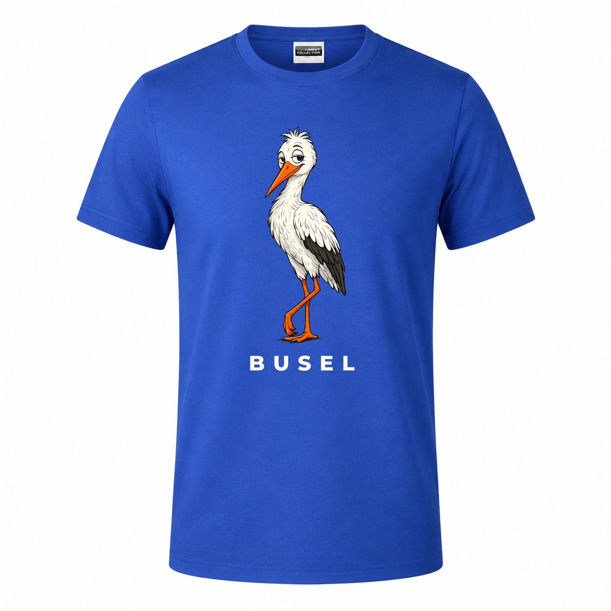Herren T-Shirt „Busel Storch“ – Bild 6