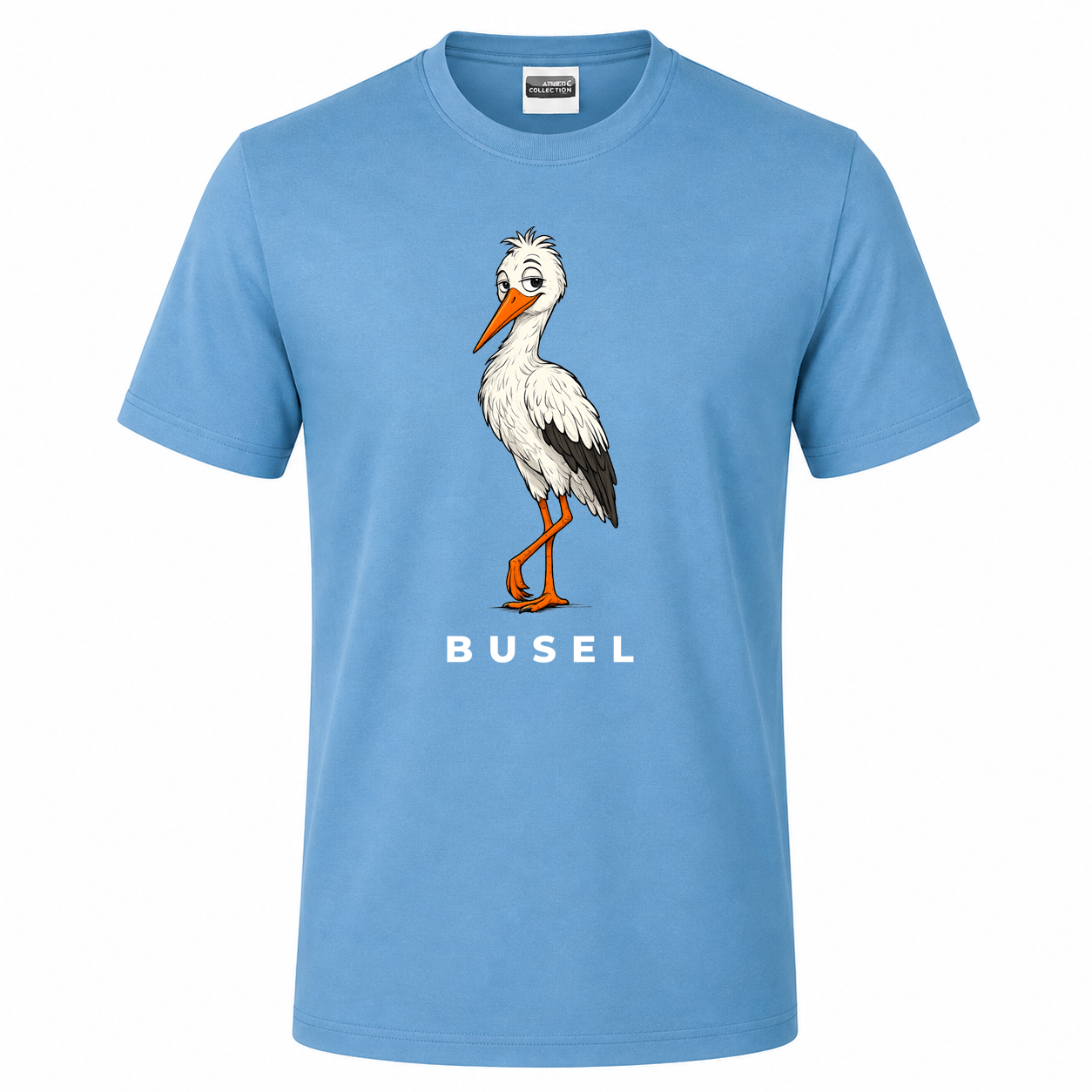 Herren T-Shirt „Busel Storch“