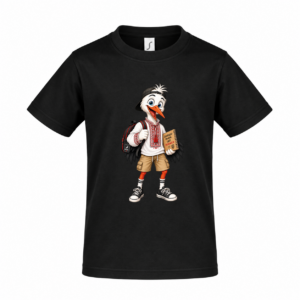 Kinder T-Shirt „Heute Plan: Idee!“ – Storch